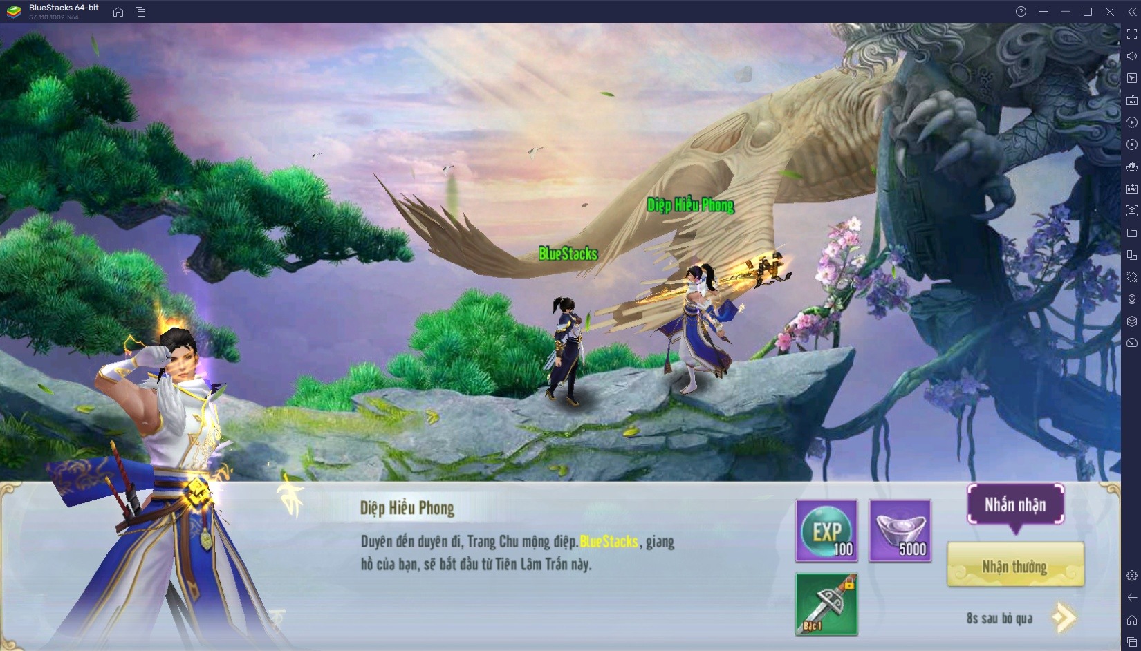 Trải nghiệm game nhập vai Giang Hồ Hiệp Ảnh trên PC với BlueStacks