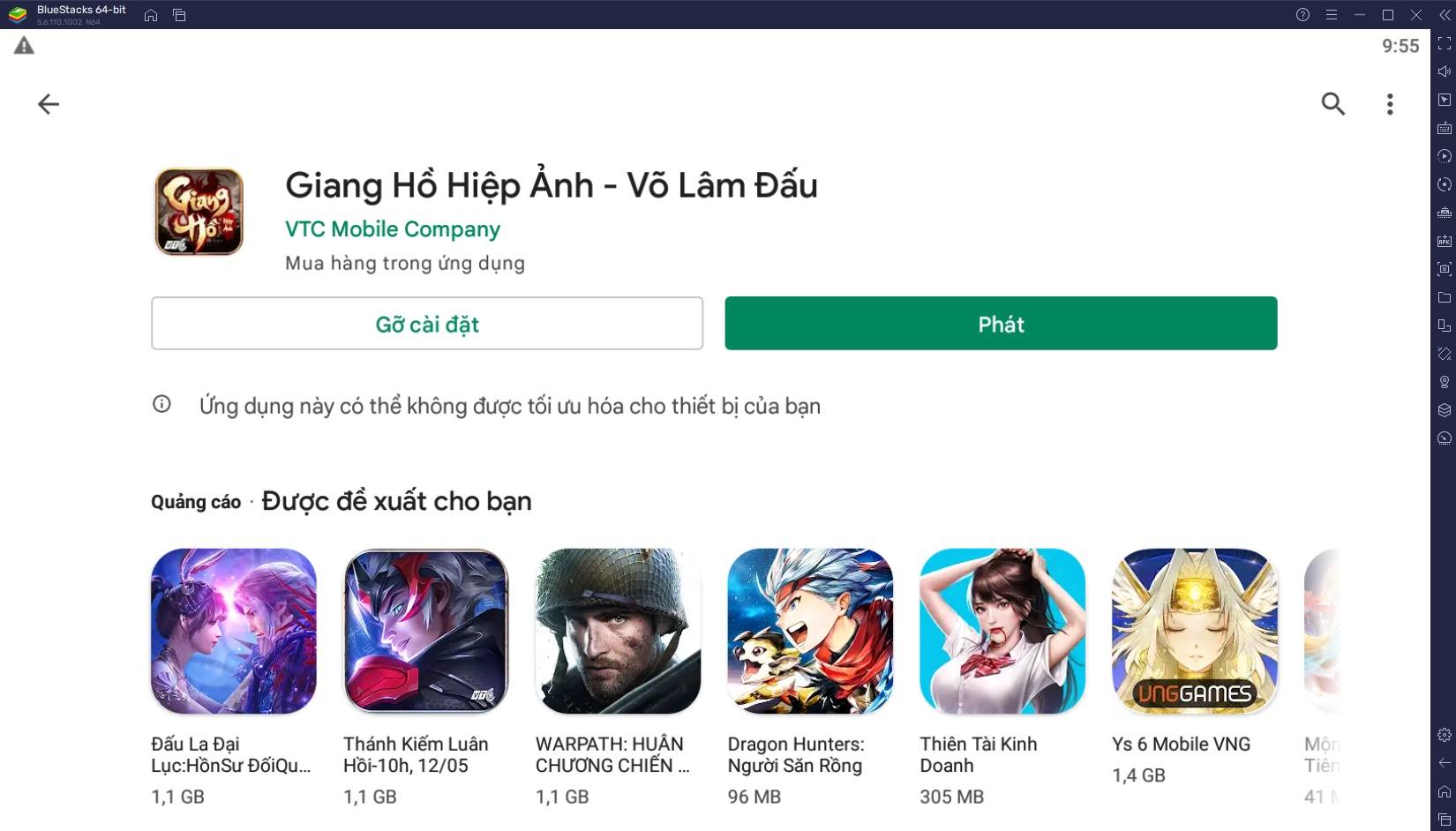 Trải nghiệm game nhập vai Giang Hồ Hiệp Ảnh trên PC với BlueStacks