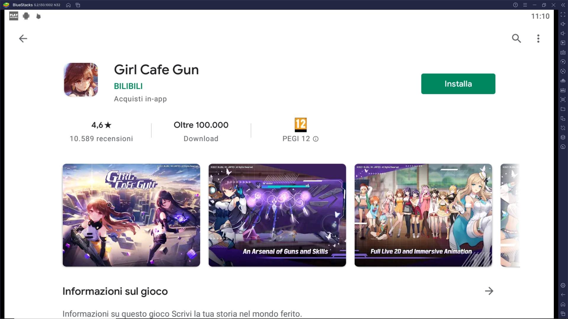 Gioca Girl Cafe Gun su PC con BlueStacks - Un imperdibile bullet hell shooter e anime dating