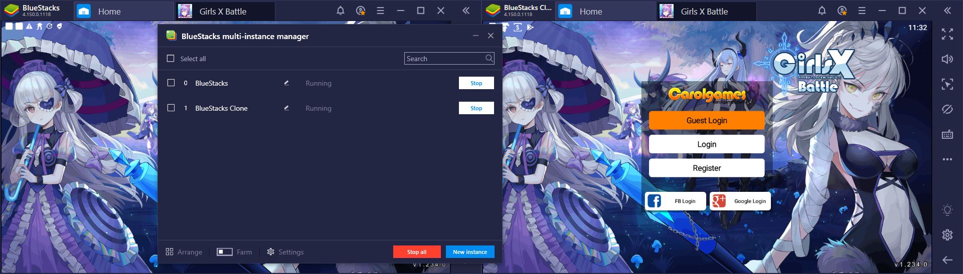 Waifu Collectin’ In Girls X Battle: GXB_Global on PC With BlueStacks