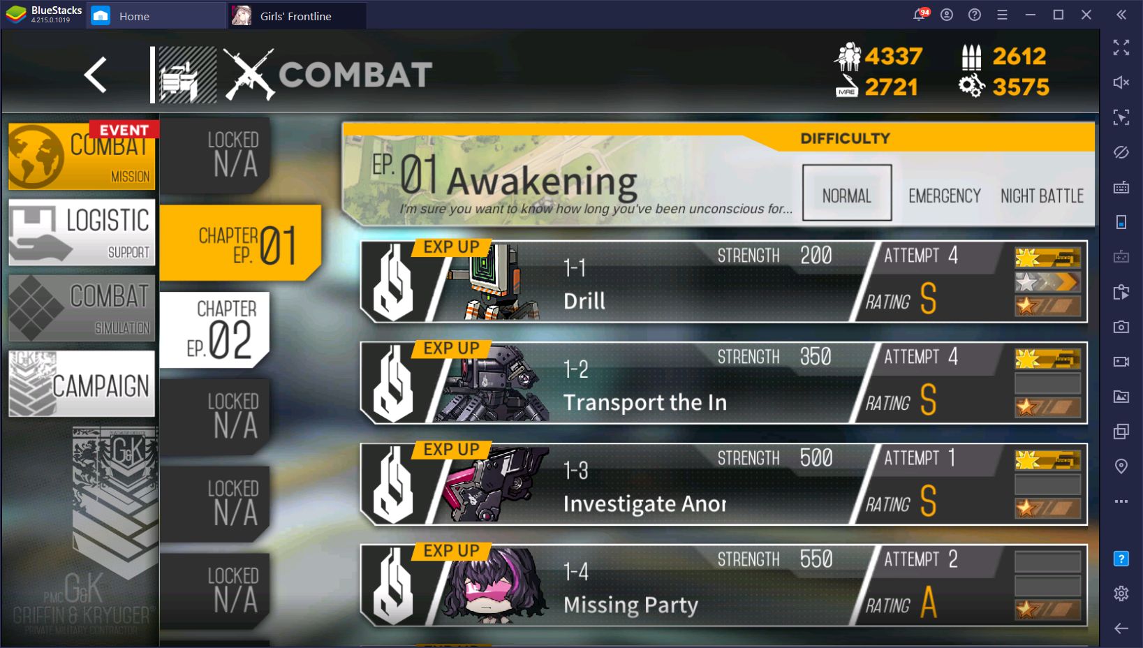 Combat And Missions Guide For Girls Frontline Bluestacks 