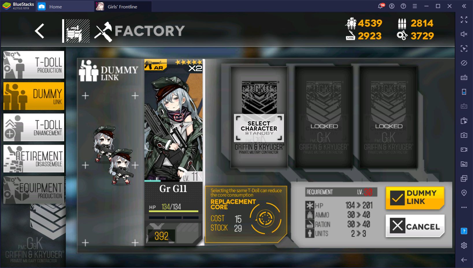 Girls Frontline Recipes The Basics Of Producing And Upgrading T