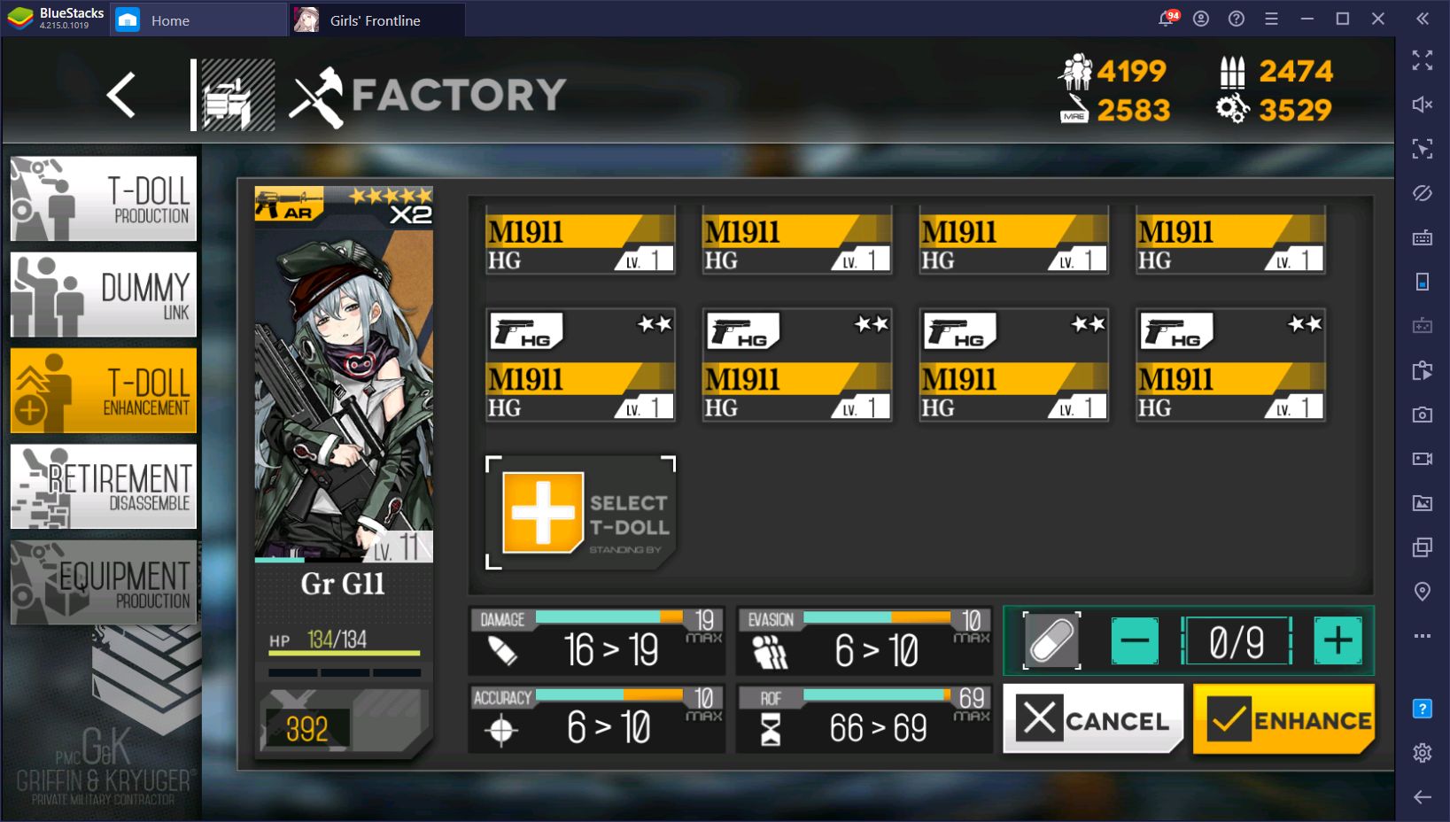 Girls Frontline Recipes The Basics Of Producing And Upgrading T