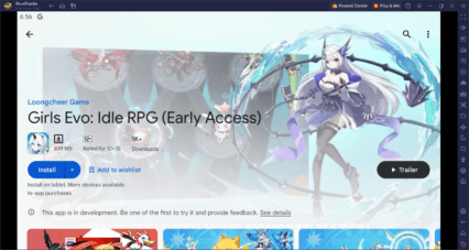 How to Play Girls Evo: Idle RPG on PC With BlueStacks