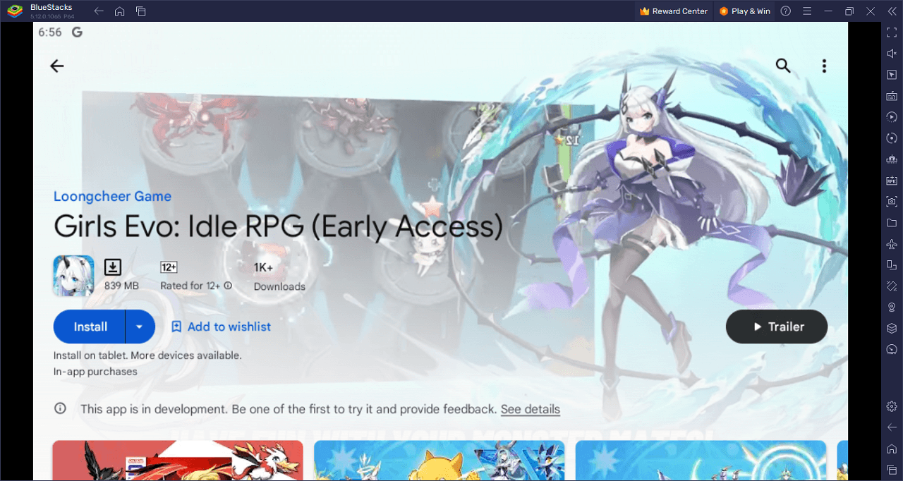 Idle RPG (PC browser game) 