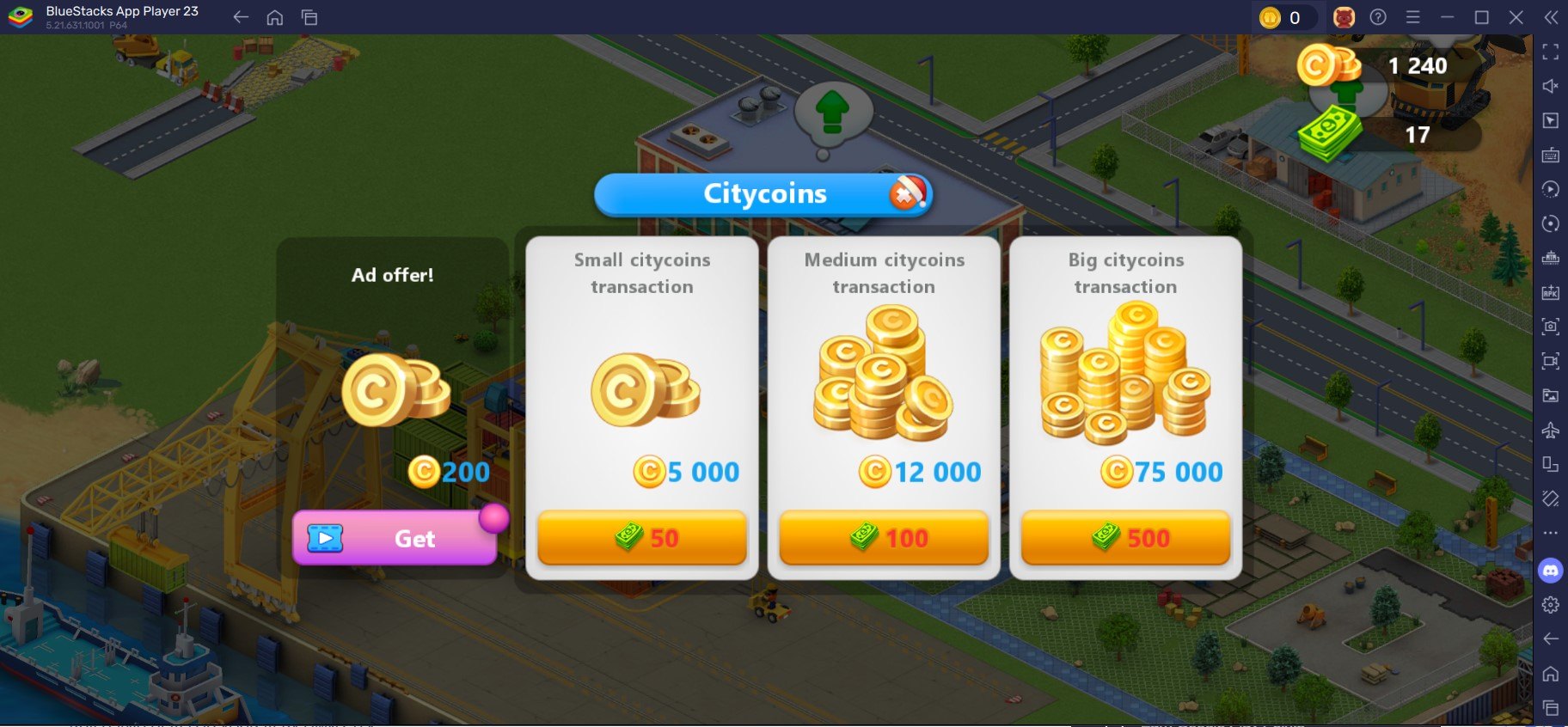 Fastest Way to Earn coins in Global City: Building Games