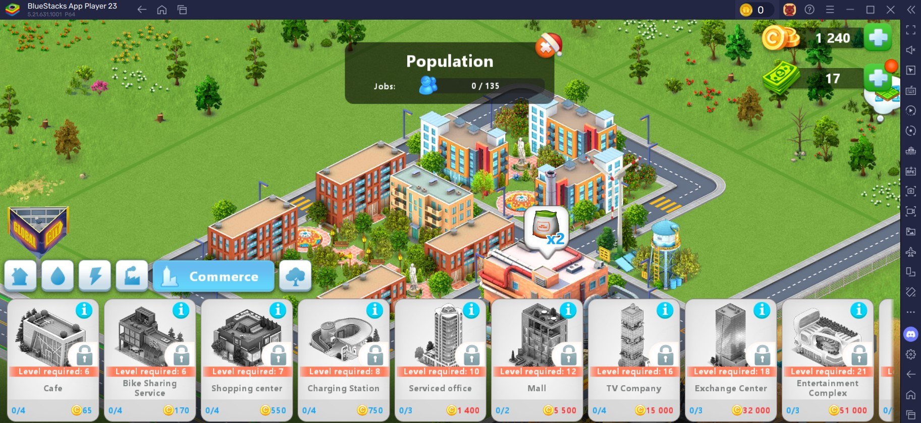 Fastest Way to Earn coins in Global City: Building Games