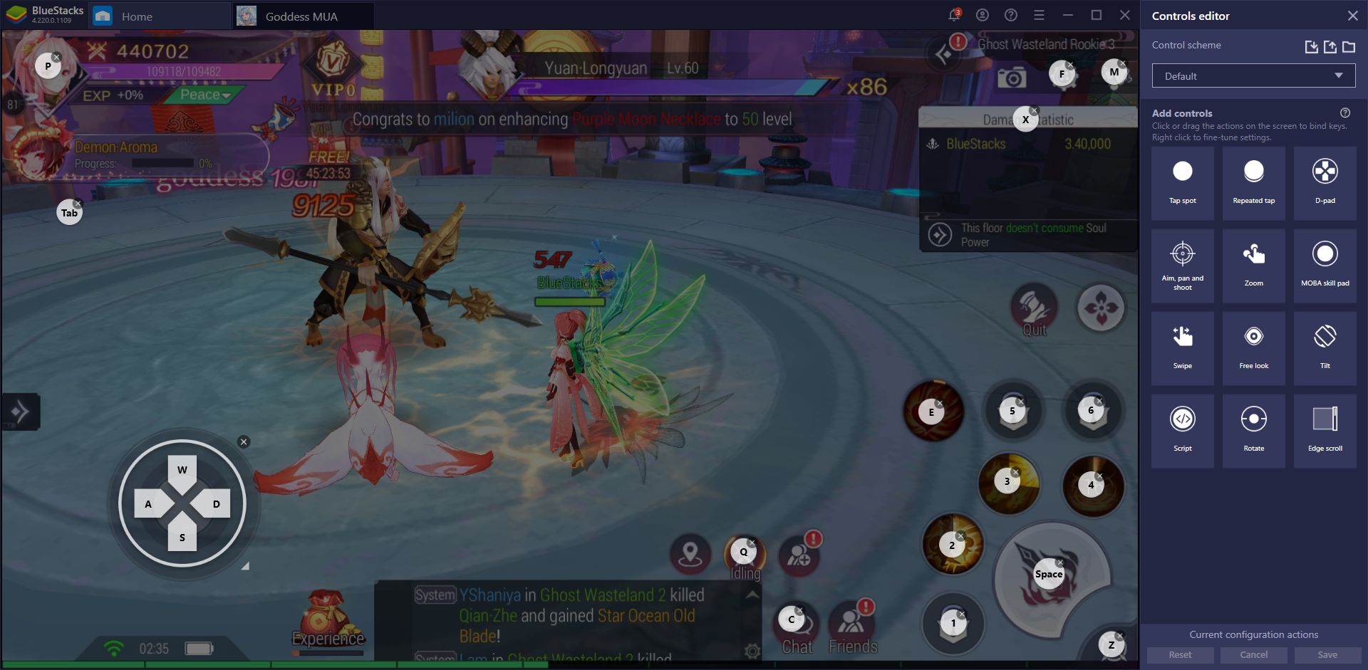 Goddess MUA on PC - Dive Into the Hottest New Mobile MMORPG on PC With BlueStacks