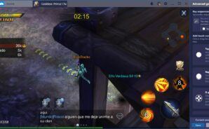 Jugando Goddess: Primal Chaos en BlueStacks: ¡Automatiza Todo!