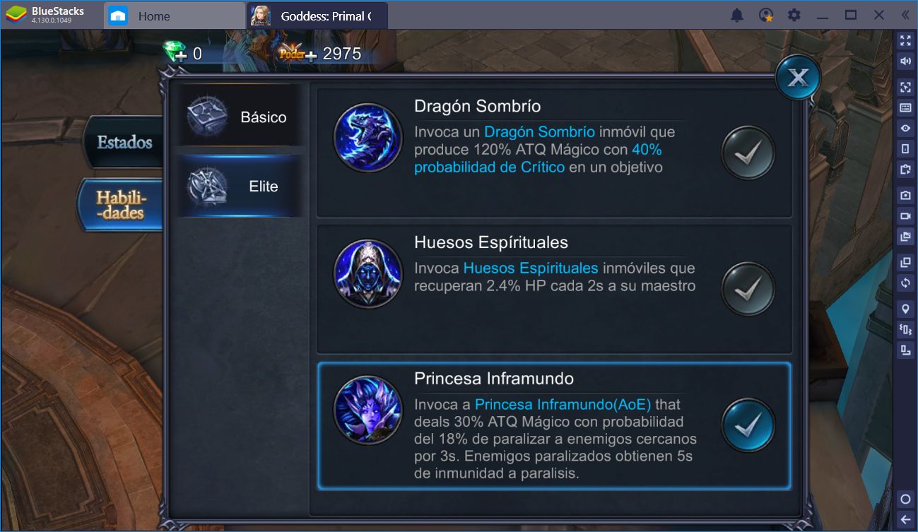 Cómo Elegir La Clase Correcta Para Tí en Goddess: Primal Chaos