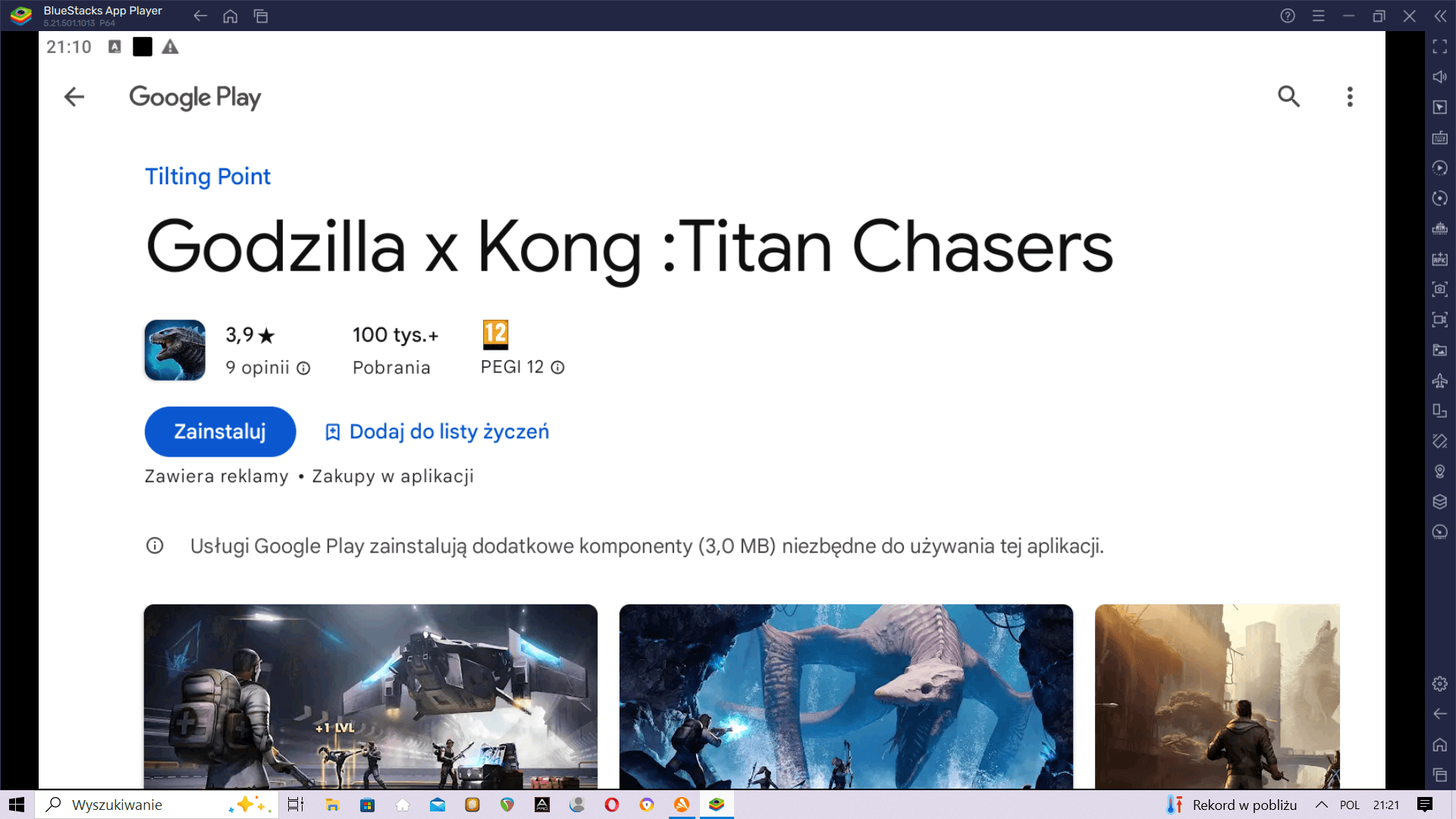 Jak zagrać w Godzilla x Kong: Titan Chasers na PC z BlueStacks