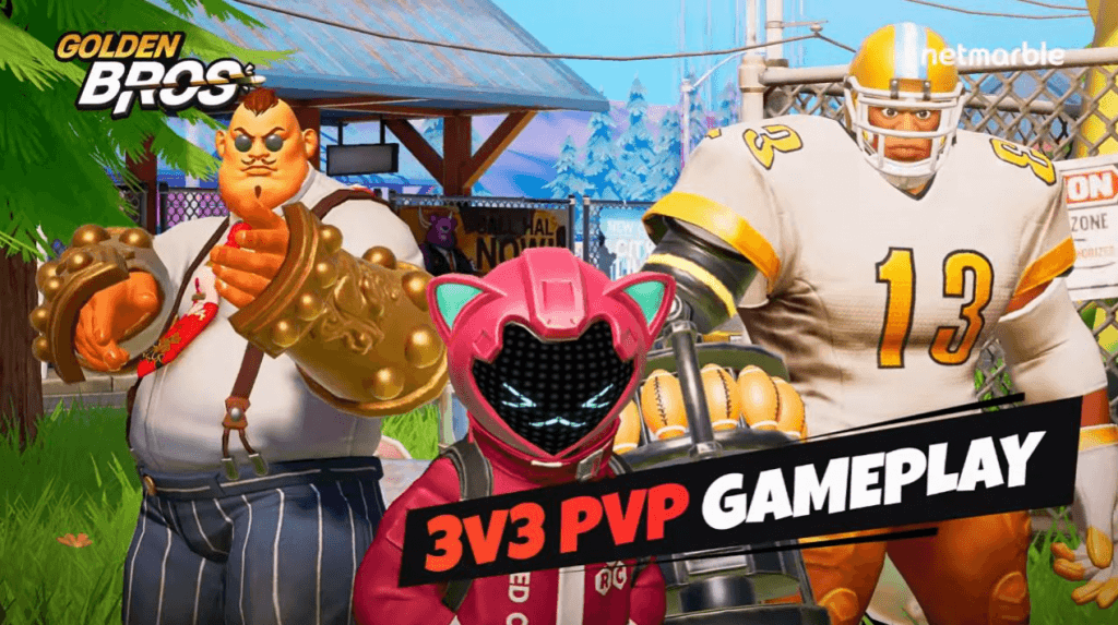 Netmarble to launch a 3v3 play to earn shooter, Golden Bros, with blockchain technology