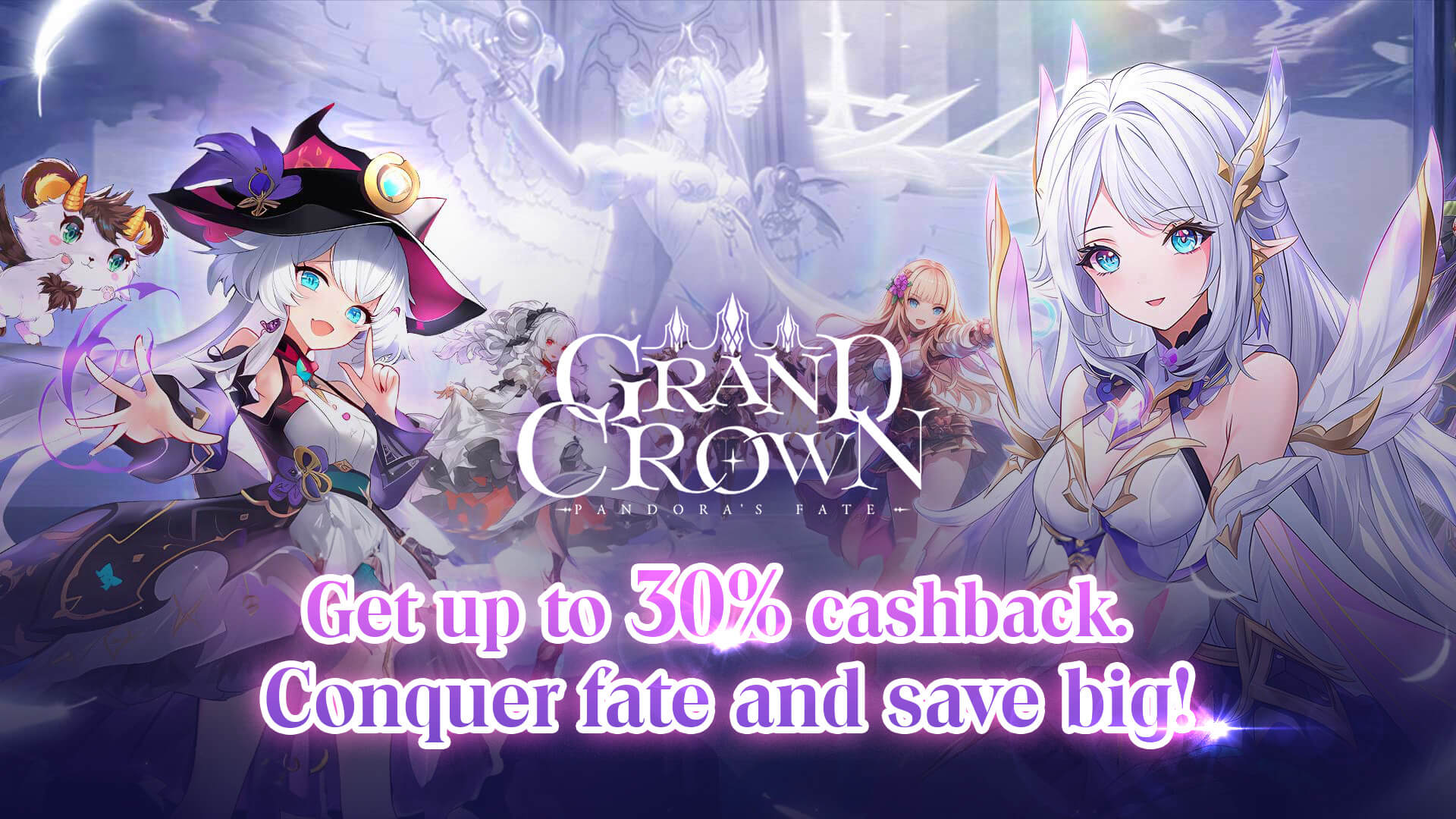 Get Up to 30% Cashback and Exclusive Gift Coupons in Grand Crown: Pandora's Fate
