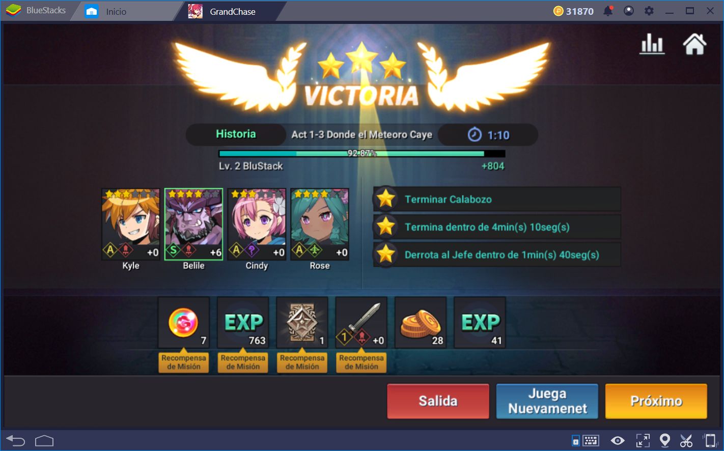 Explora el Reino en Grandchase con BlueStacks