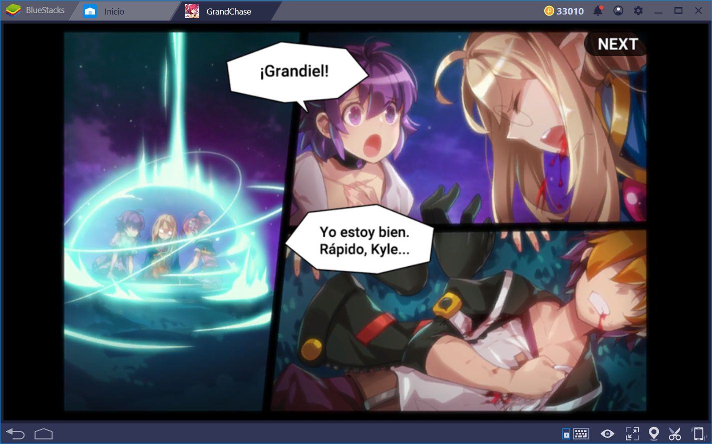 Familiarizándote con el Sistema de Combate de Grandchase