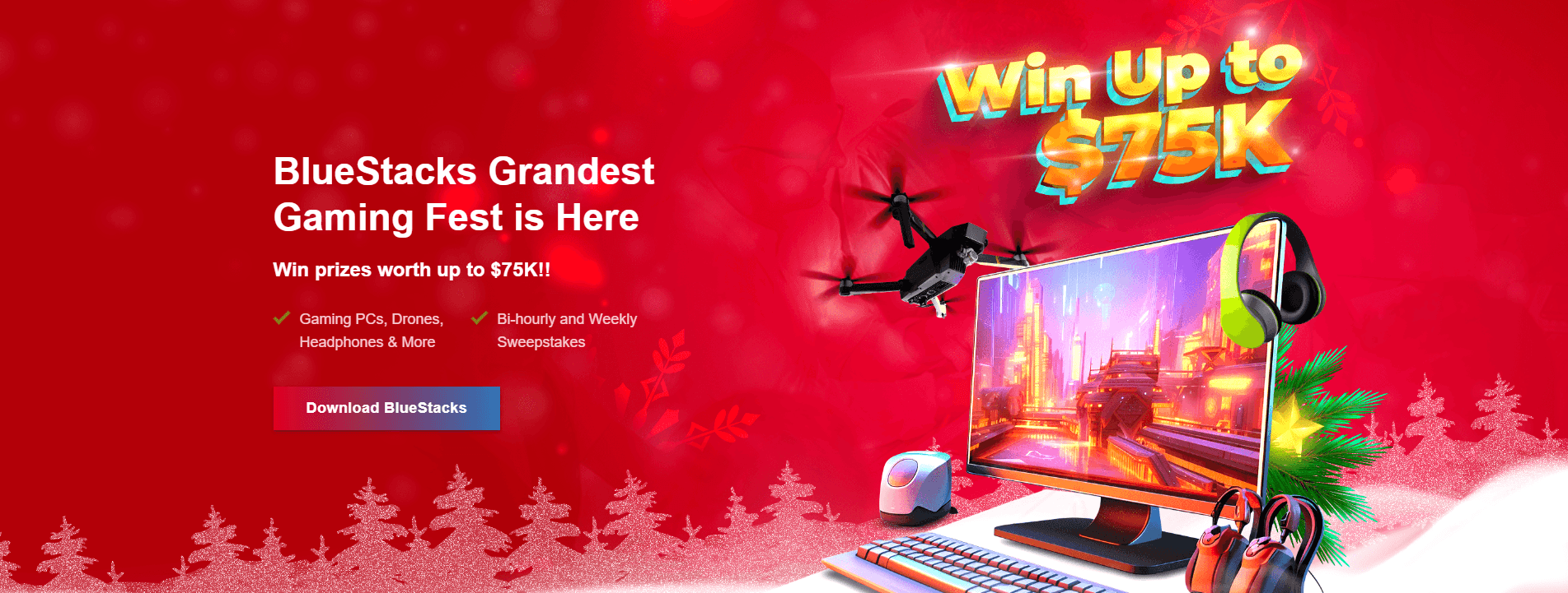 Join the BlueStacks Grandest Gaming Fest to Unwrap Big Wins This Christmas!