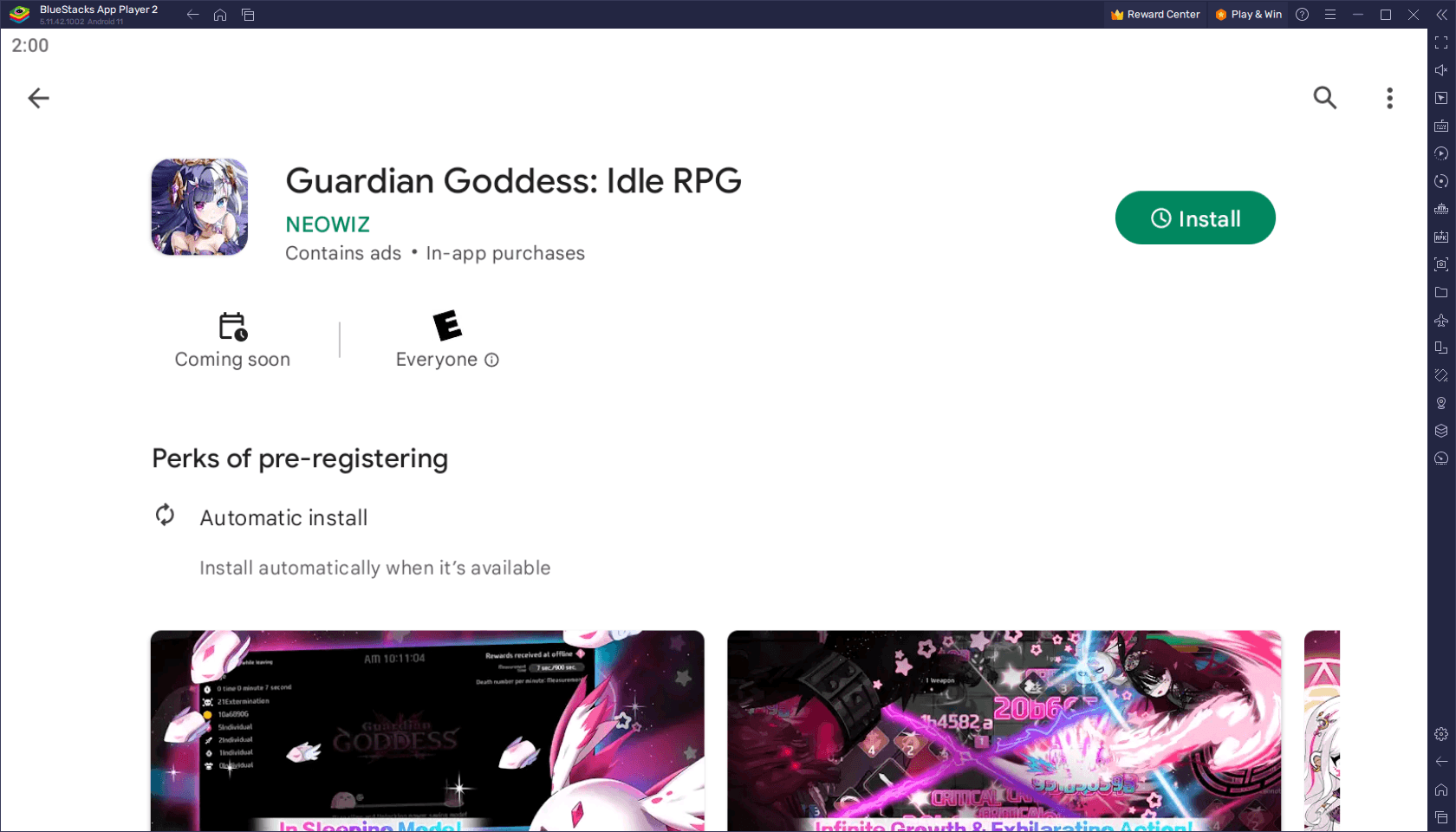 How to Play Guardian Goddess: Idle RPG on PC With BlueStacks
