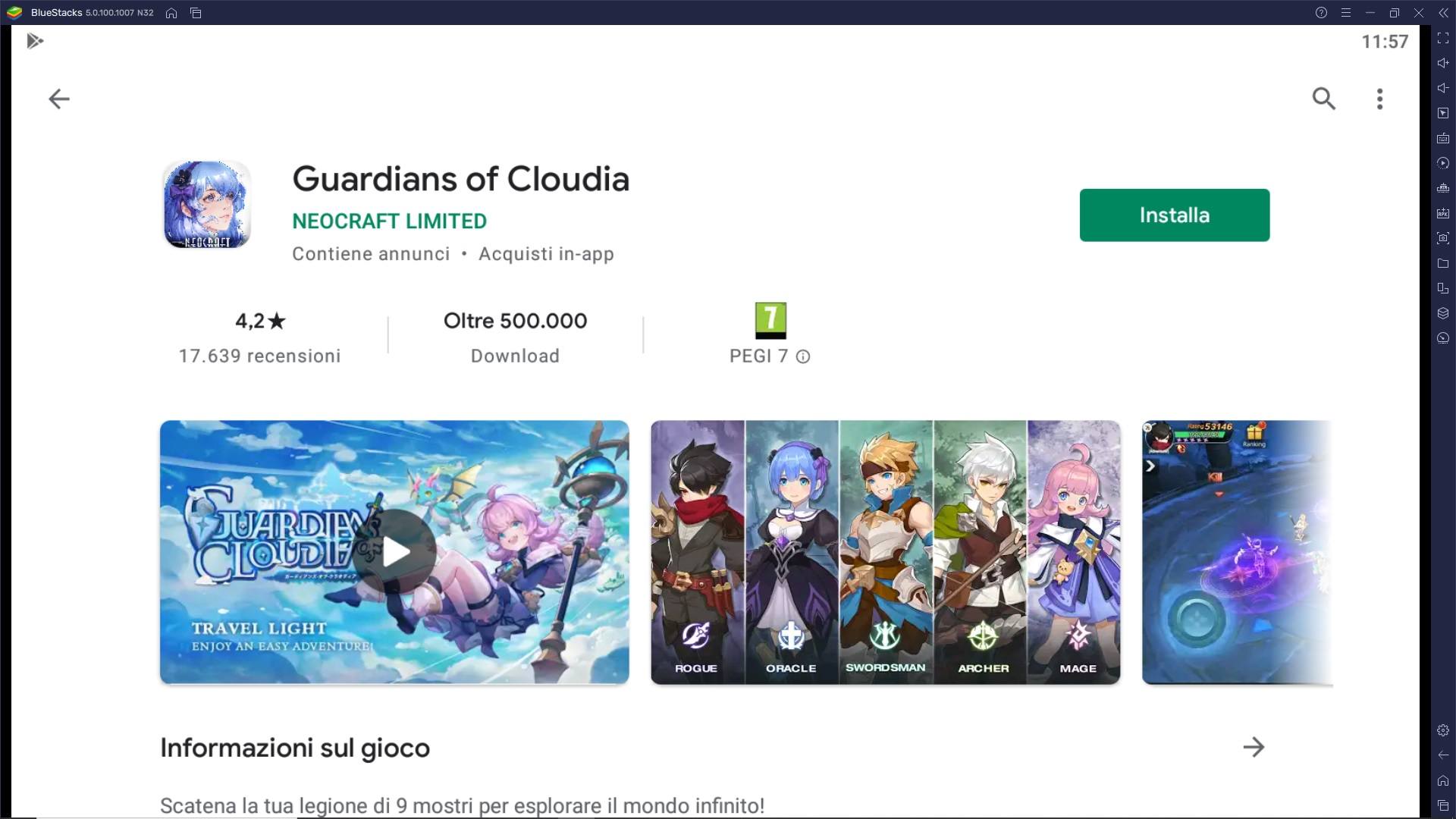 Scarica su PC e Mac il nuovo MMORPG di Neocraft: Guardians of Cloudia!