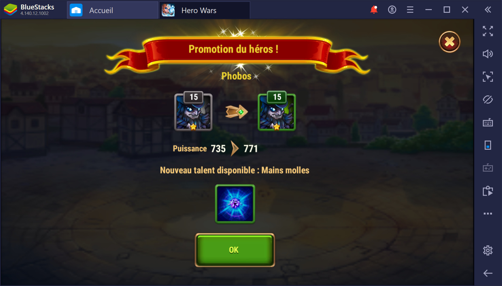 Guide BlueStacks pour Hero Wars sur PC