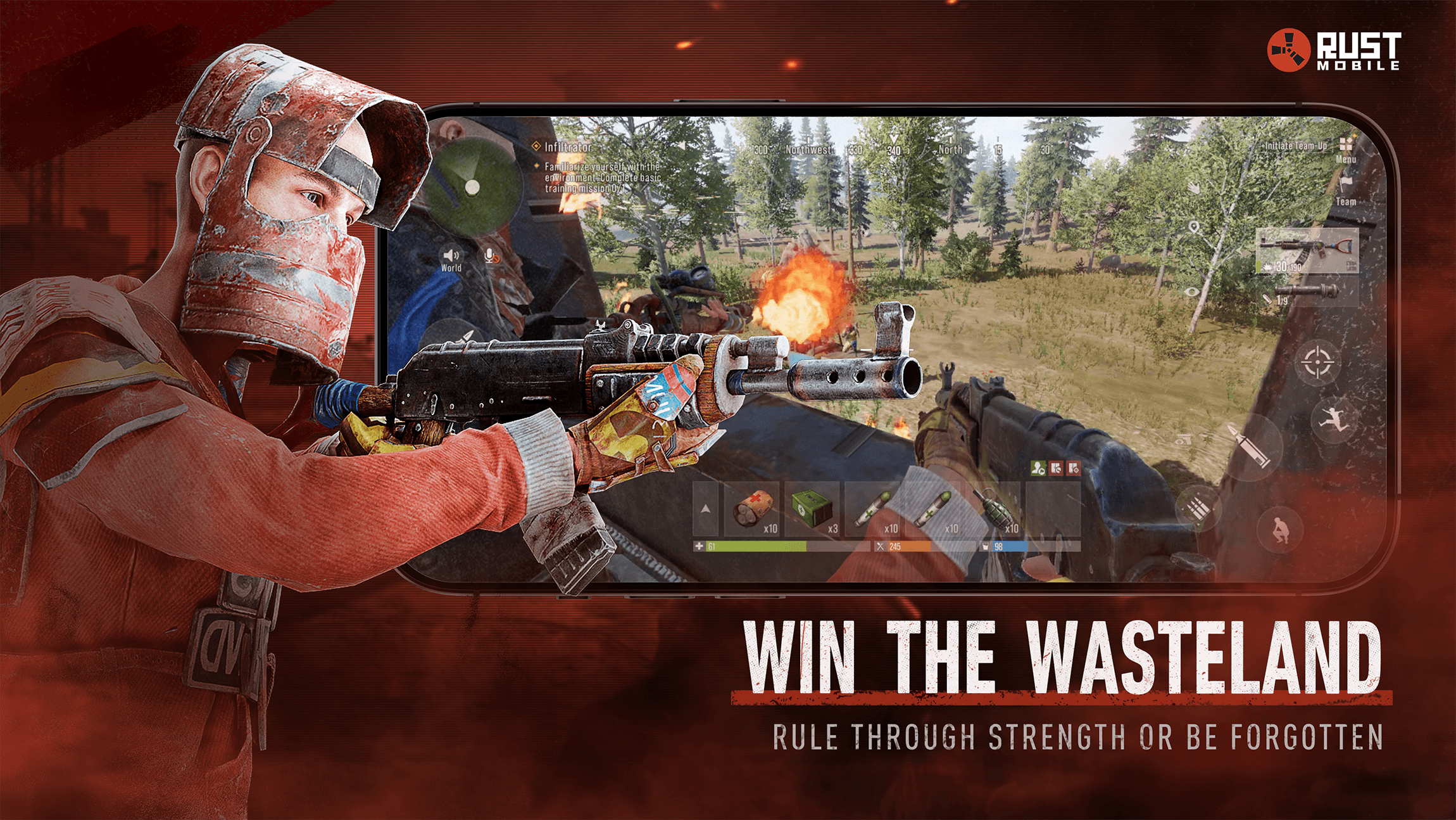 Guide de Combat pour Rust Mobile - Gagnez Tous les Affrontements et Choisissez les Meilleures Armes!