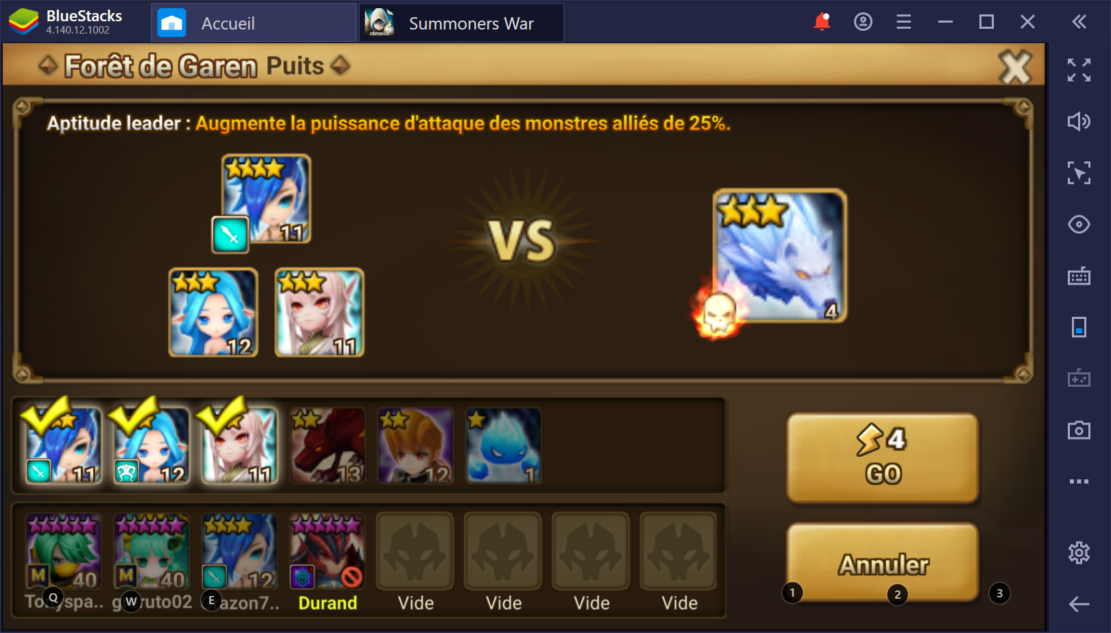 Guide pour débutants sur Summoners War