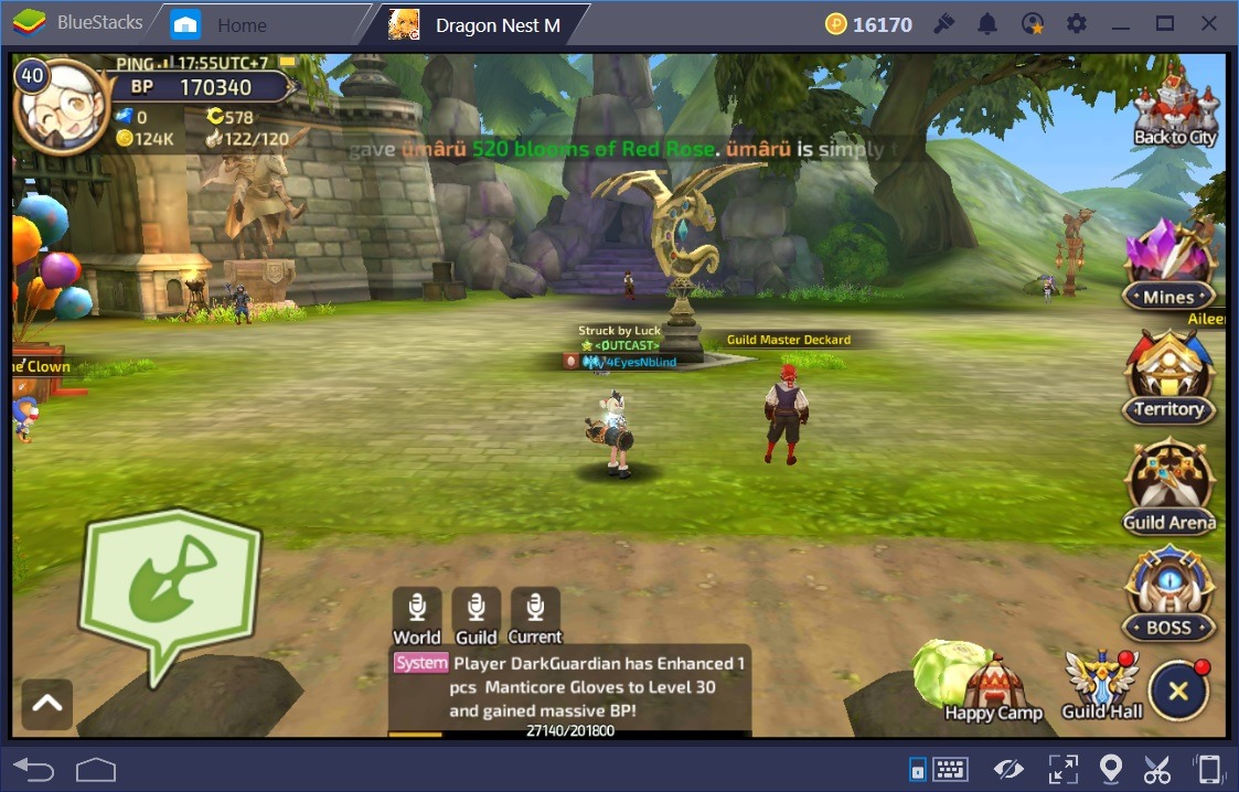 Dragon Nest M Battle Power Guide