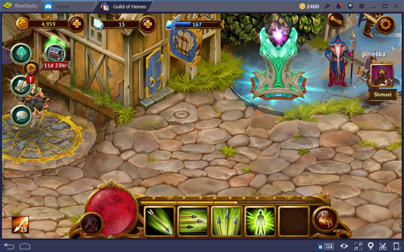 Come utilizzare la Taverna in Guild of Heroes - fantasy RPG