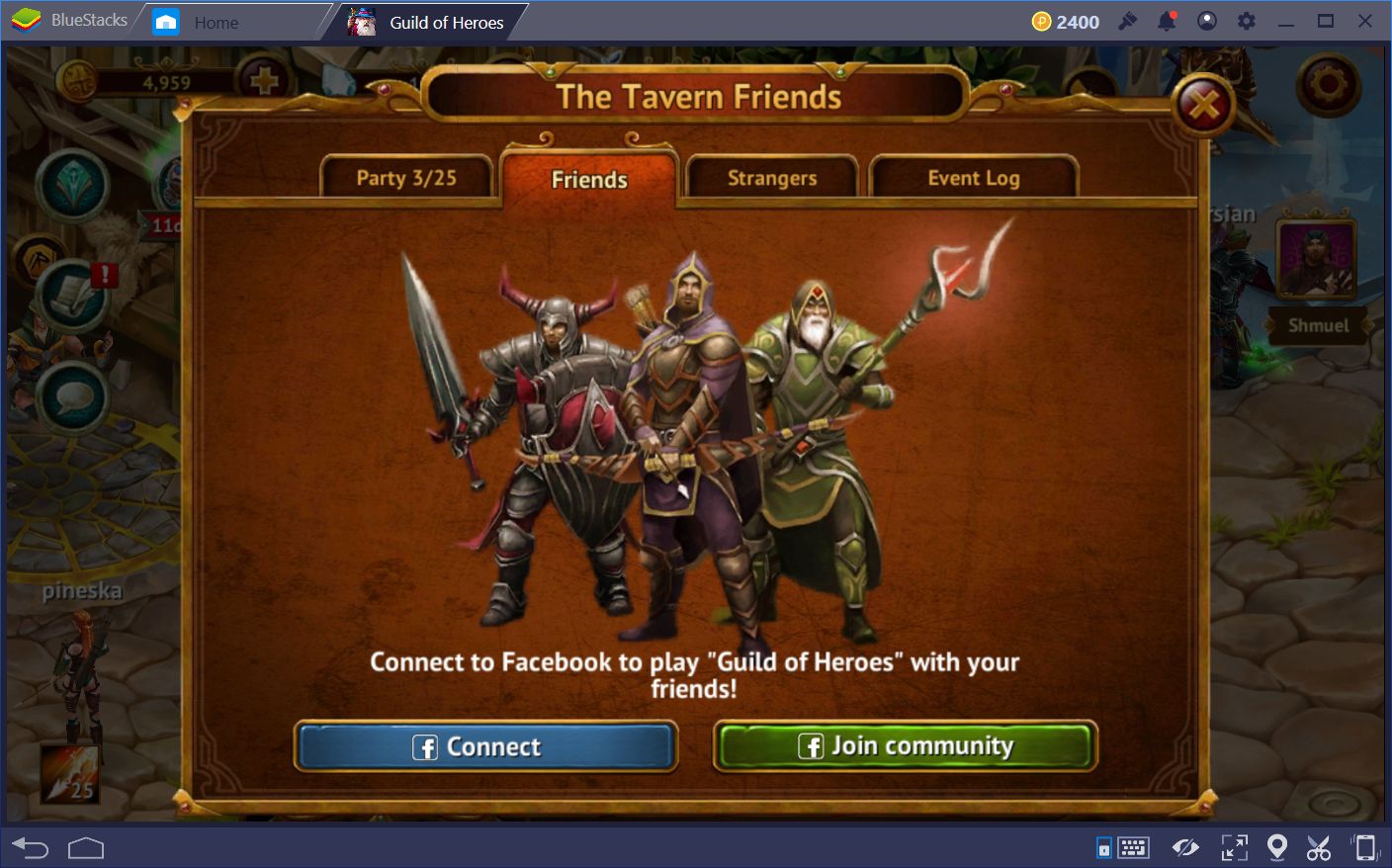 Come utilizzare la Taverna in Guild of Heroes - fantasy RPG