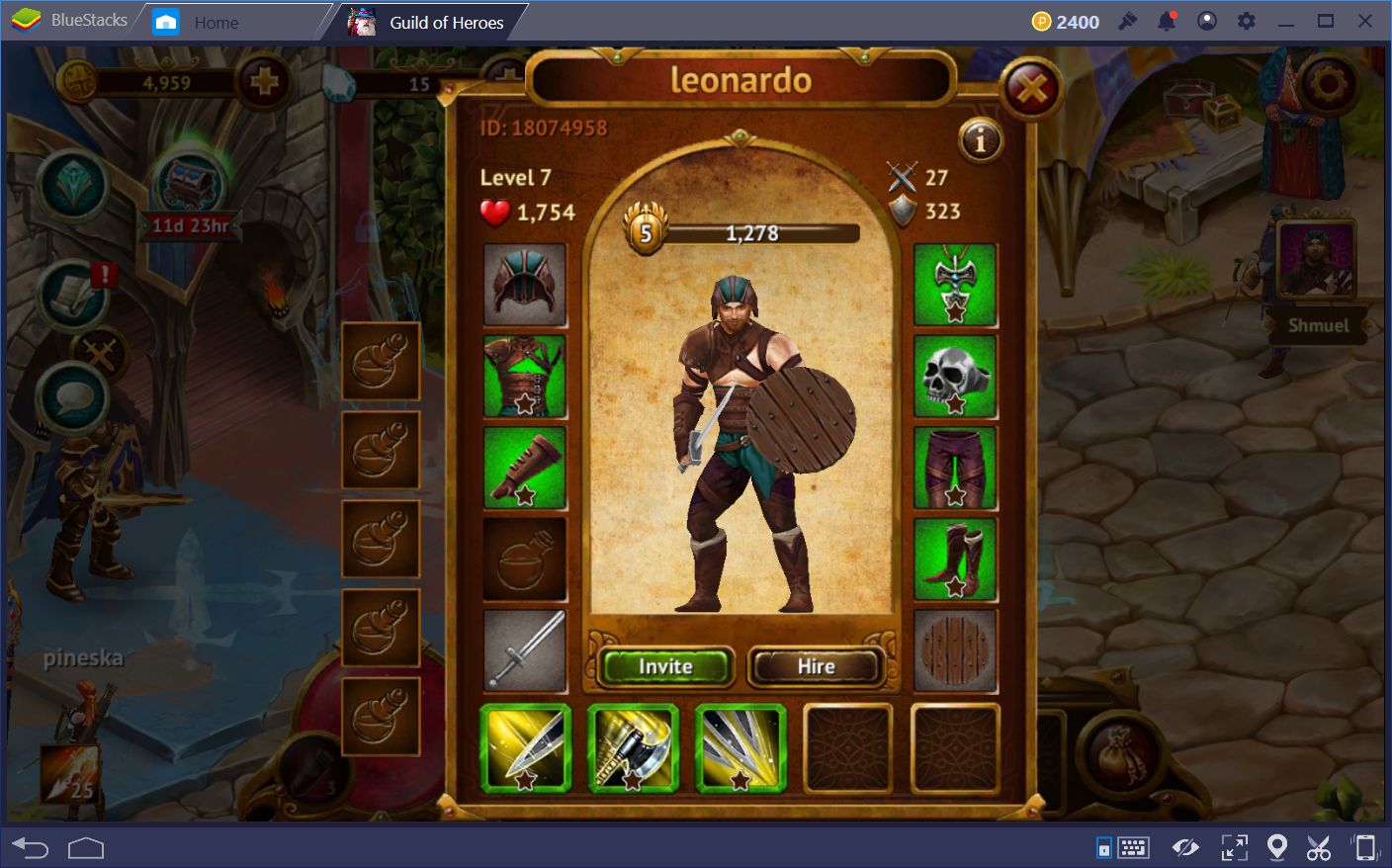 Come utilizzare la Taverna in Guild of Heroes - fantasy RPG