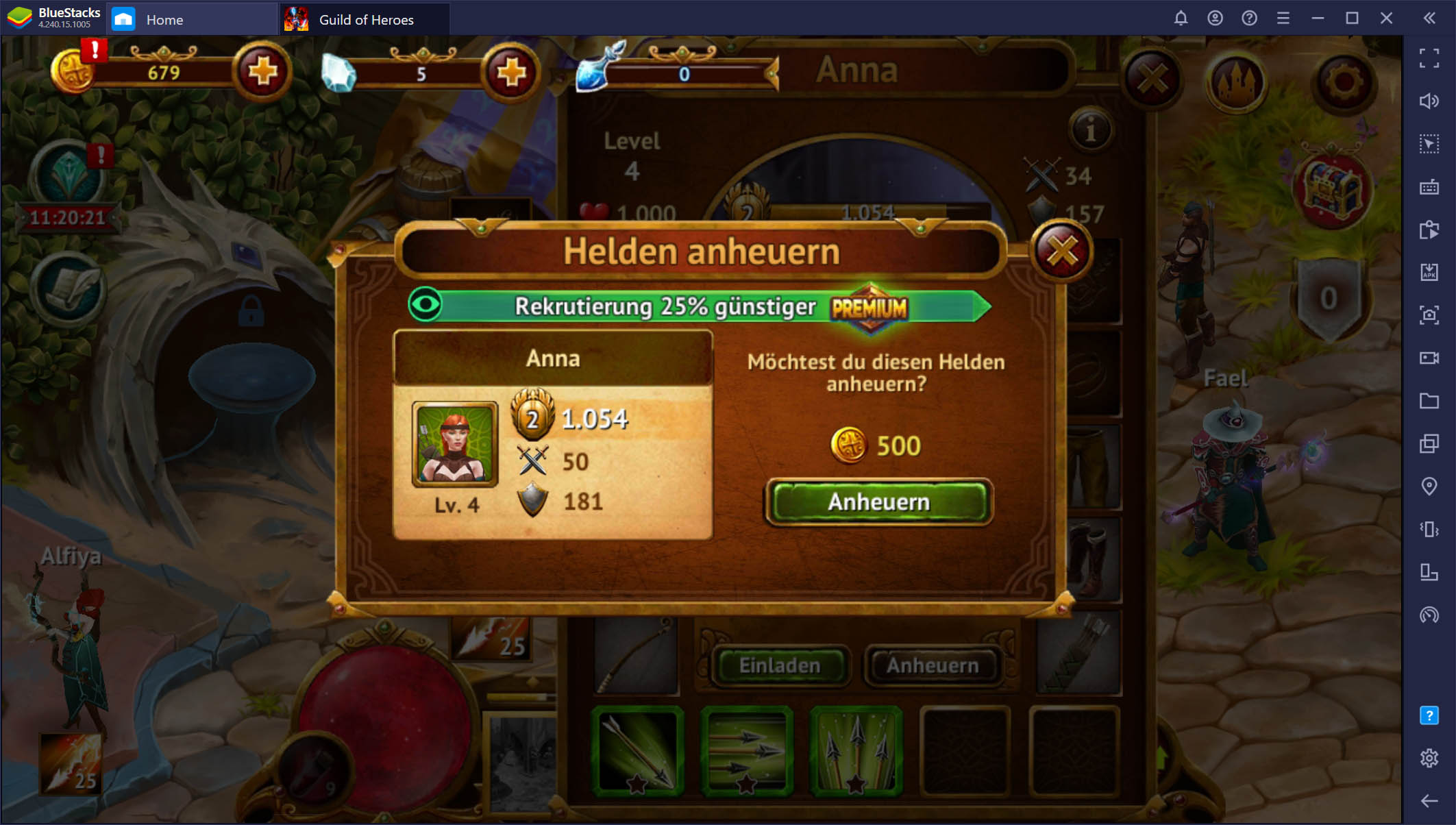 Guild of Heroes – Wie man die Taverne benutzt