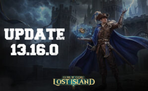 Guns of Glory Lost Island 13.16.0 Update – Unbound Adventurer Set, Wandering Merchant, and Red Envelopes