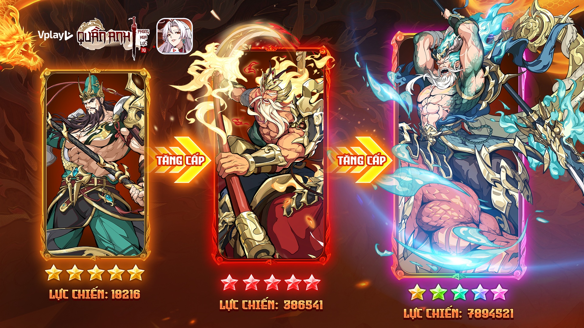 Hướng Dẫn Đội Hình Quần Anh Phong Hoa Lục - Vplay: Cày Chay Vẫn Khủng, Nạp VIP Càng Bá Đạo