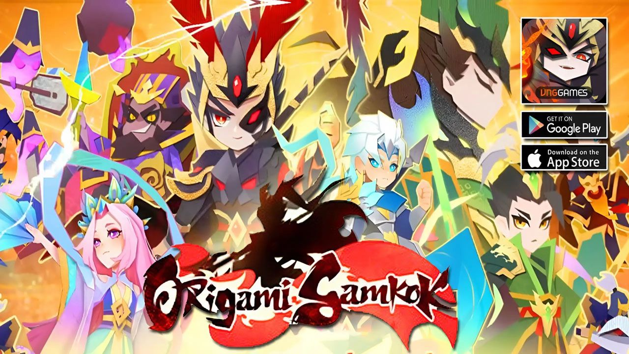 Hướng dẫn cài đặt và chơi Origami Samkok VNG trên PC với BlueStacks