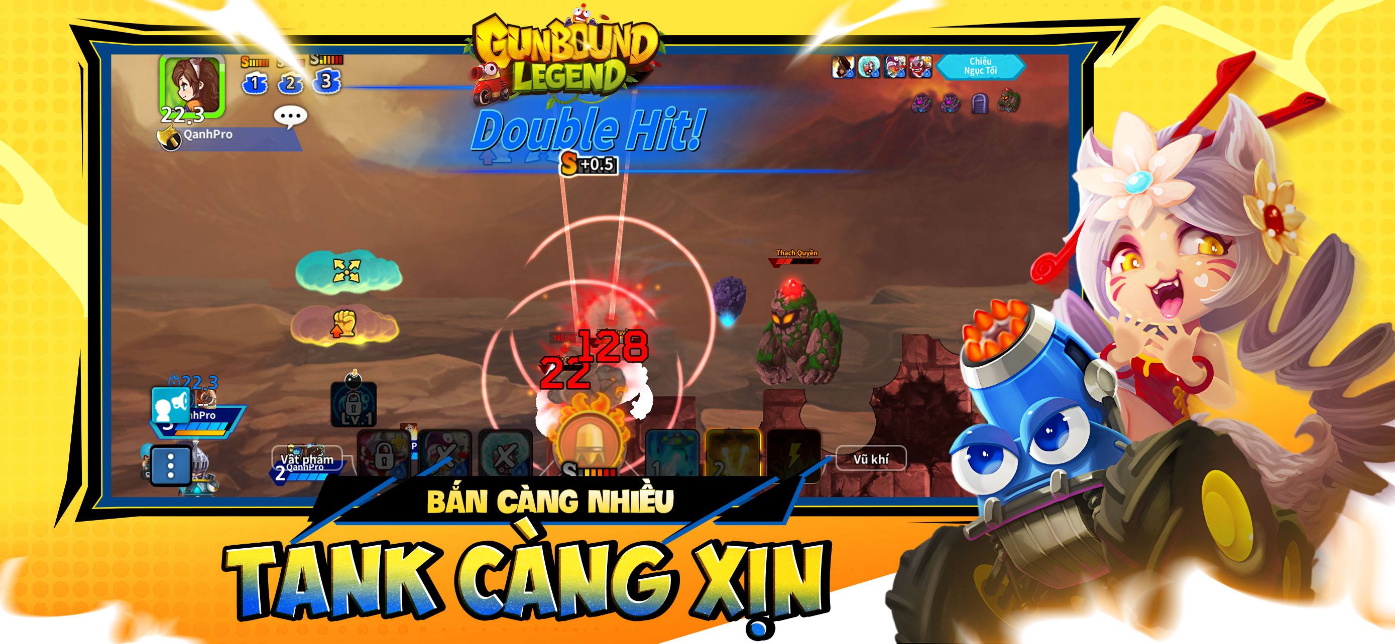 Hướng dẫn lựa chọn xe tăng cho người mới khi chơi Gunbound Legend Vua Toạ Độ trên PC với BlueStacks