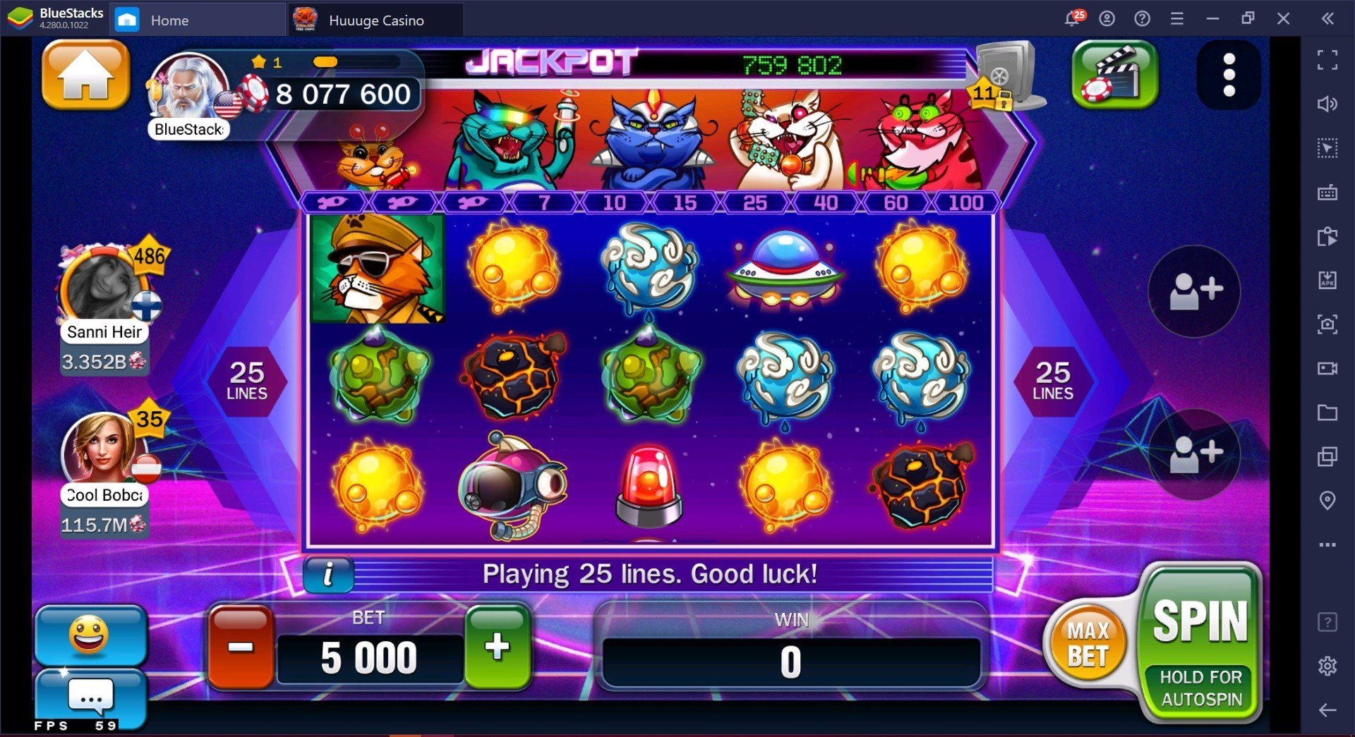 Comment Jouer à Huuuge Casino Slots sur PC avec BlueStacks