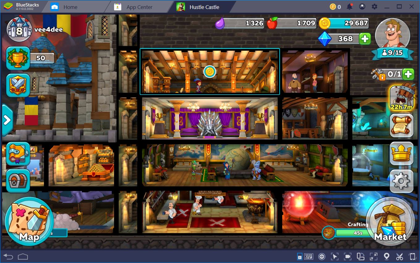 Hustle Castle: How to Play on BlueStacks