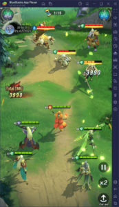 Играем в Heroes of Crown на ПК с помощью BlueStacks