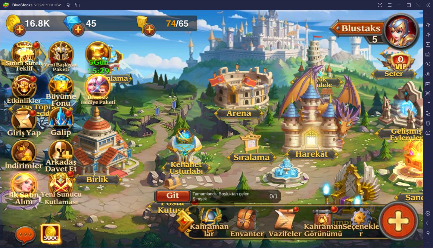 Heroes Charge BlueStacks İncelemesi (2021)