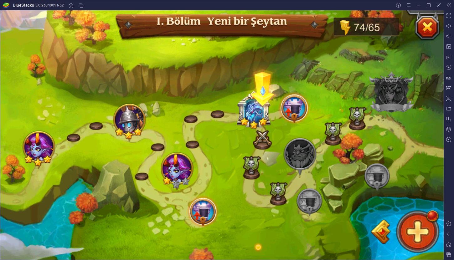 Heroes Charge BlueStacks İncelemesi (2021)