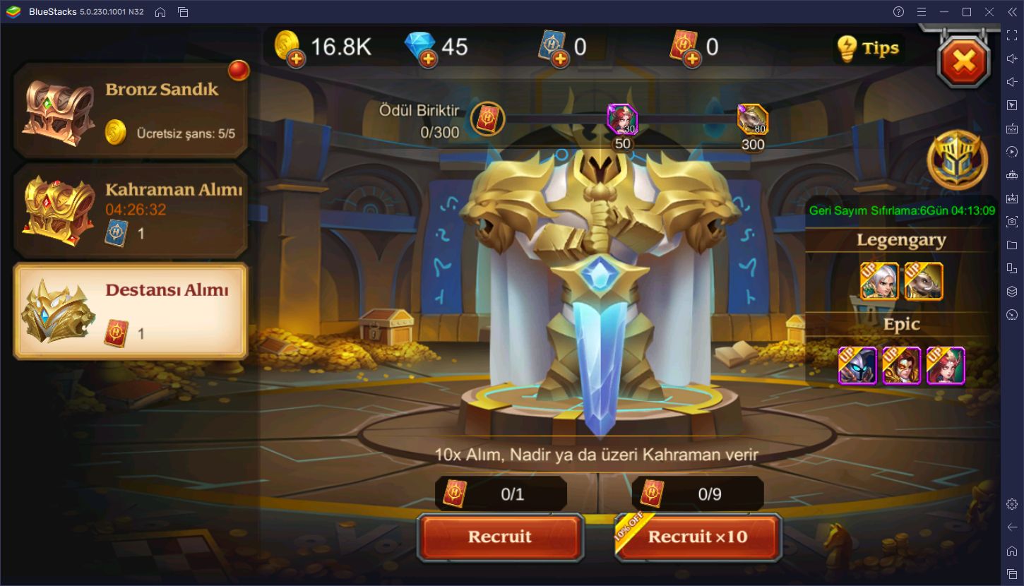 Heroes Charge BlueStacks İncelemesi (2021)