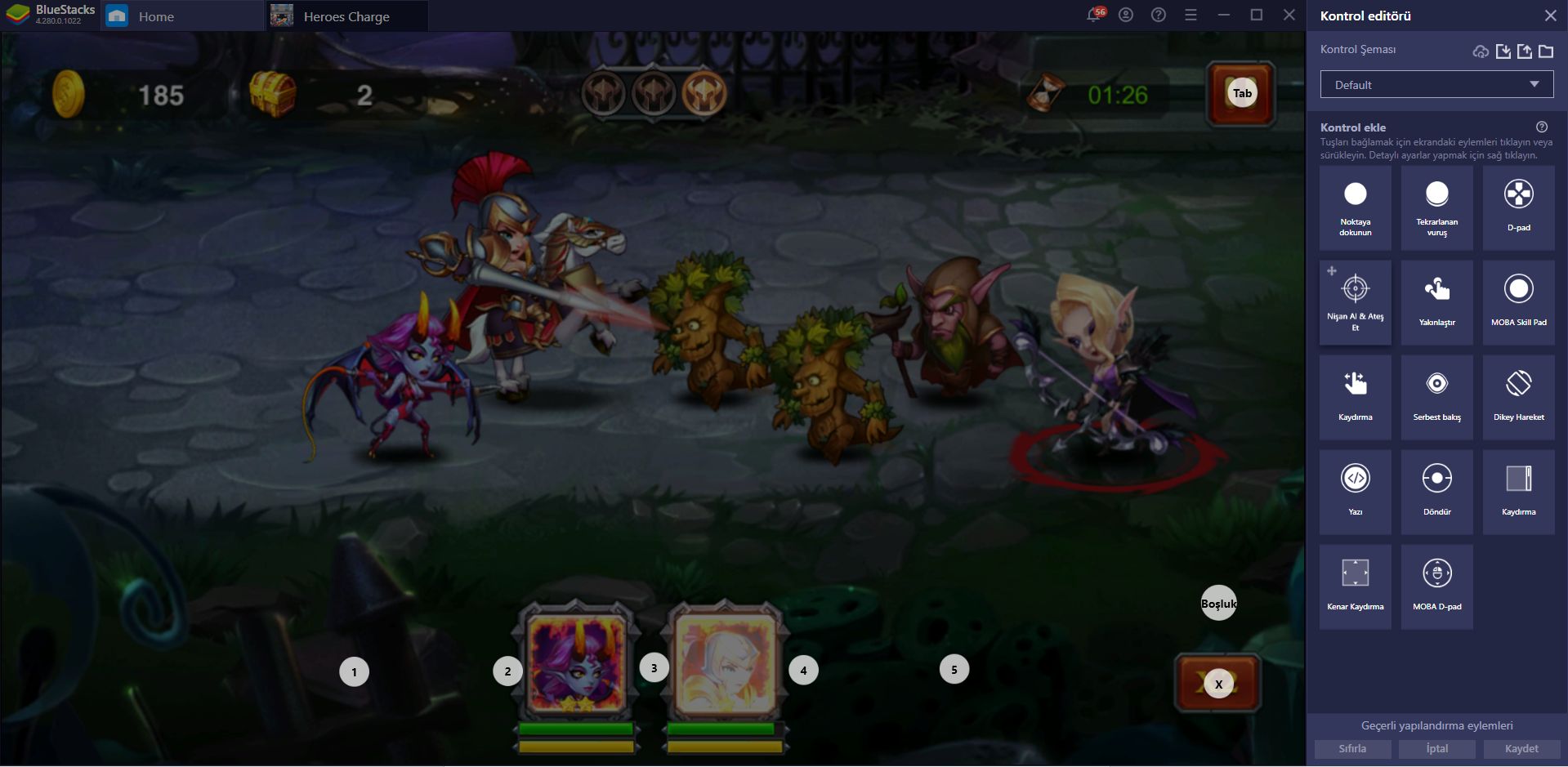 Heroes Charge Oyununu BlueStacks ile Bilgisayarınızda Oynayın