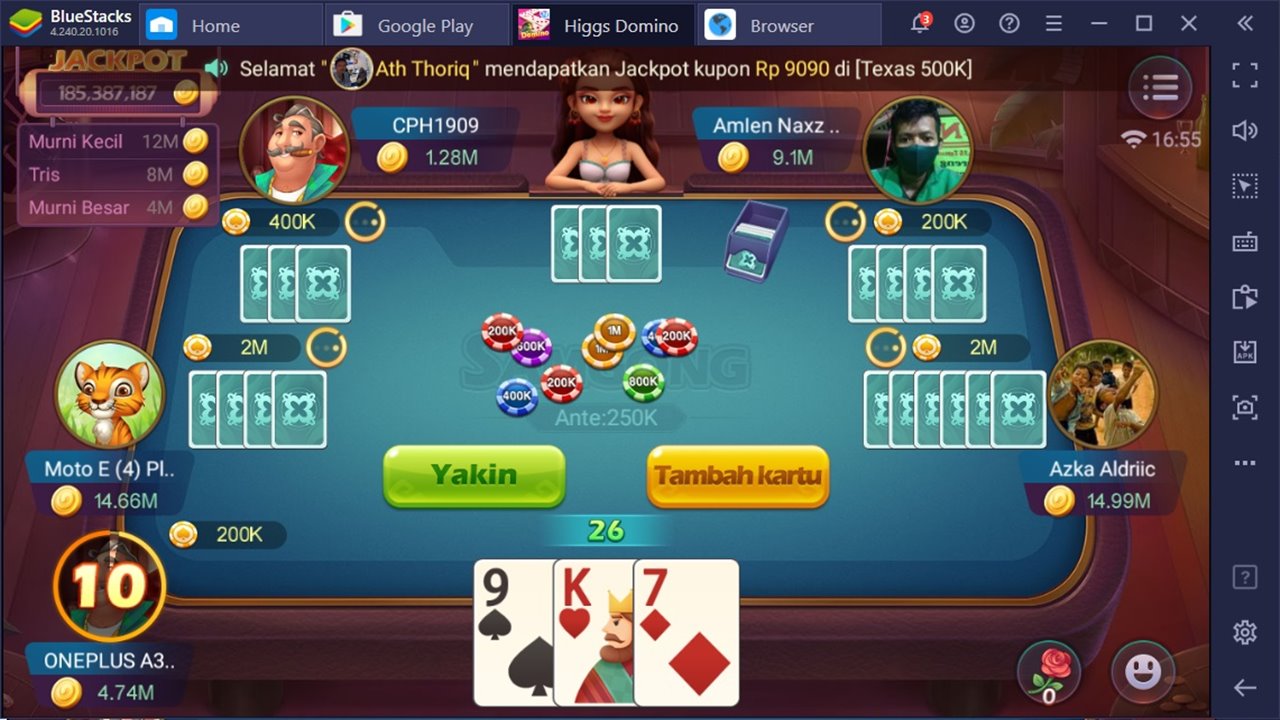 Tips Mudah Bermain Ludo di Higgs Domino Island