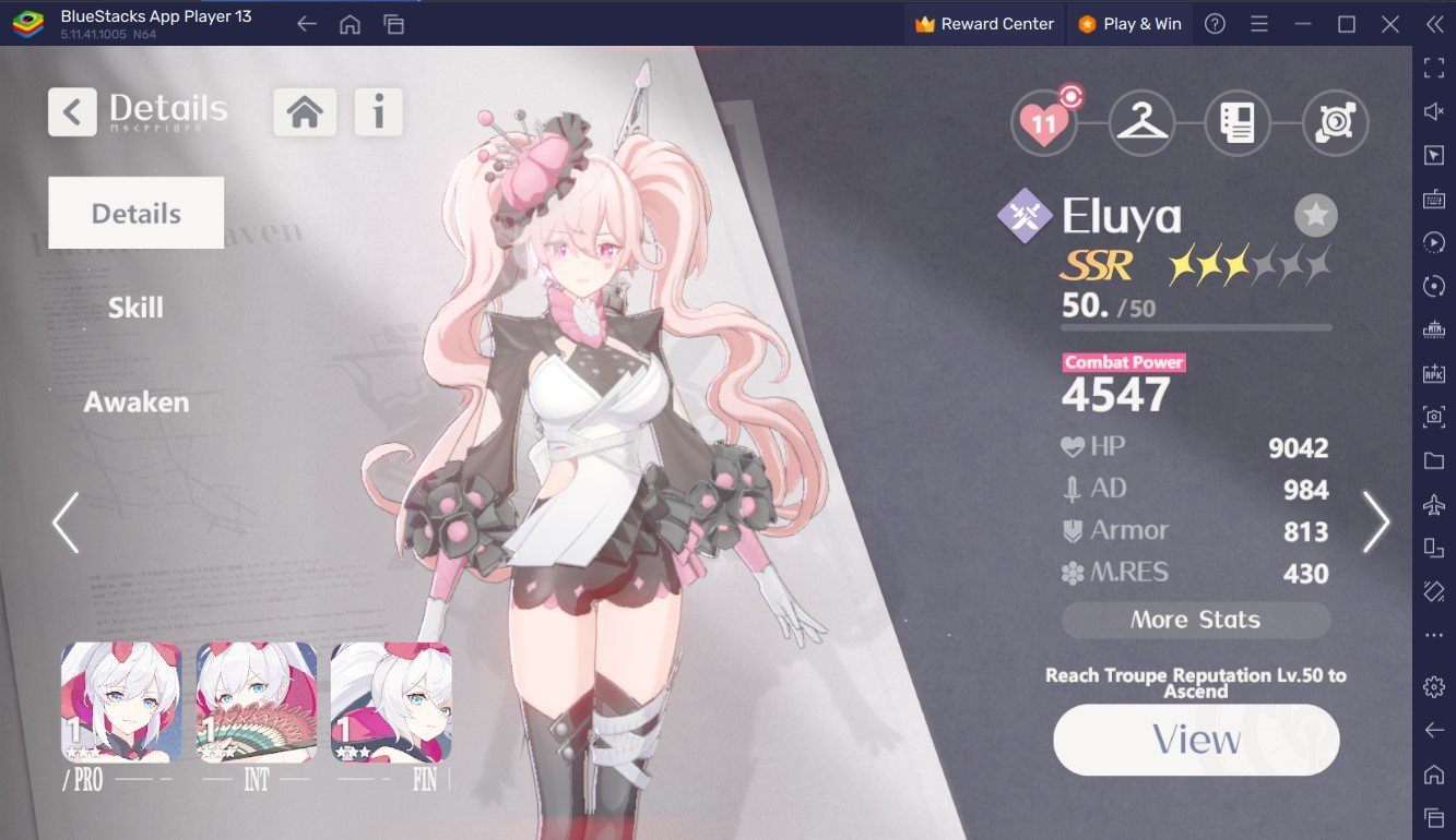 Higan: Eruthyll – Le Guide du Personnage Eluya