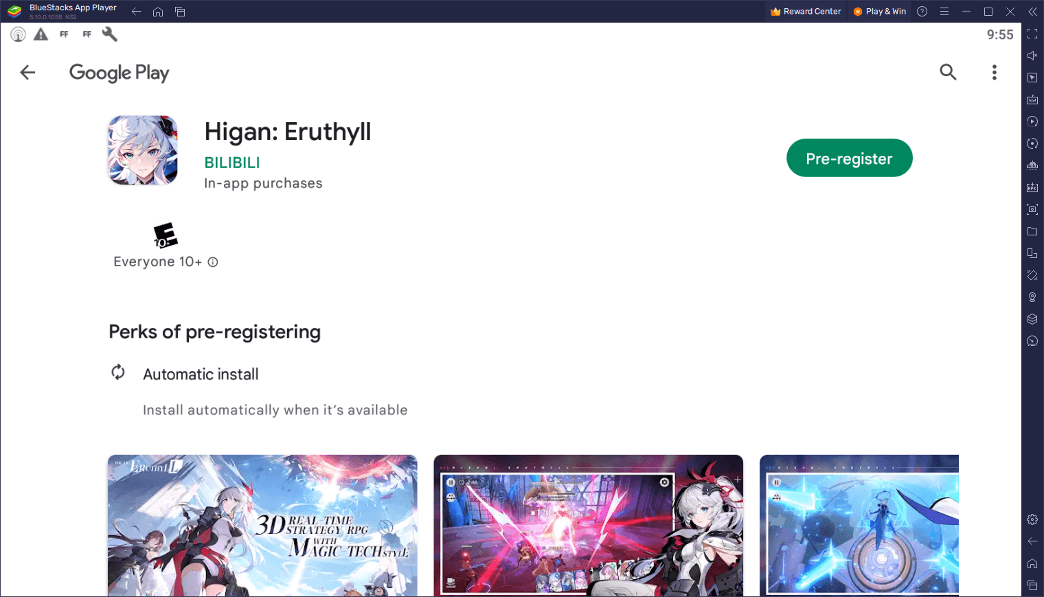 Comment jouer à Higan: Eruthyll sur PC avec BlueStacks