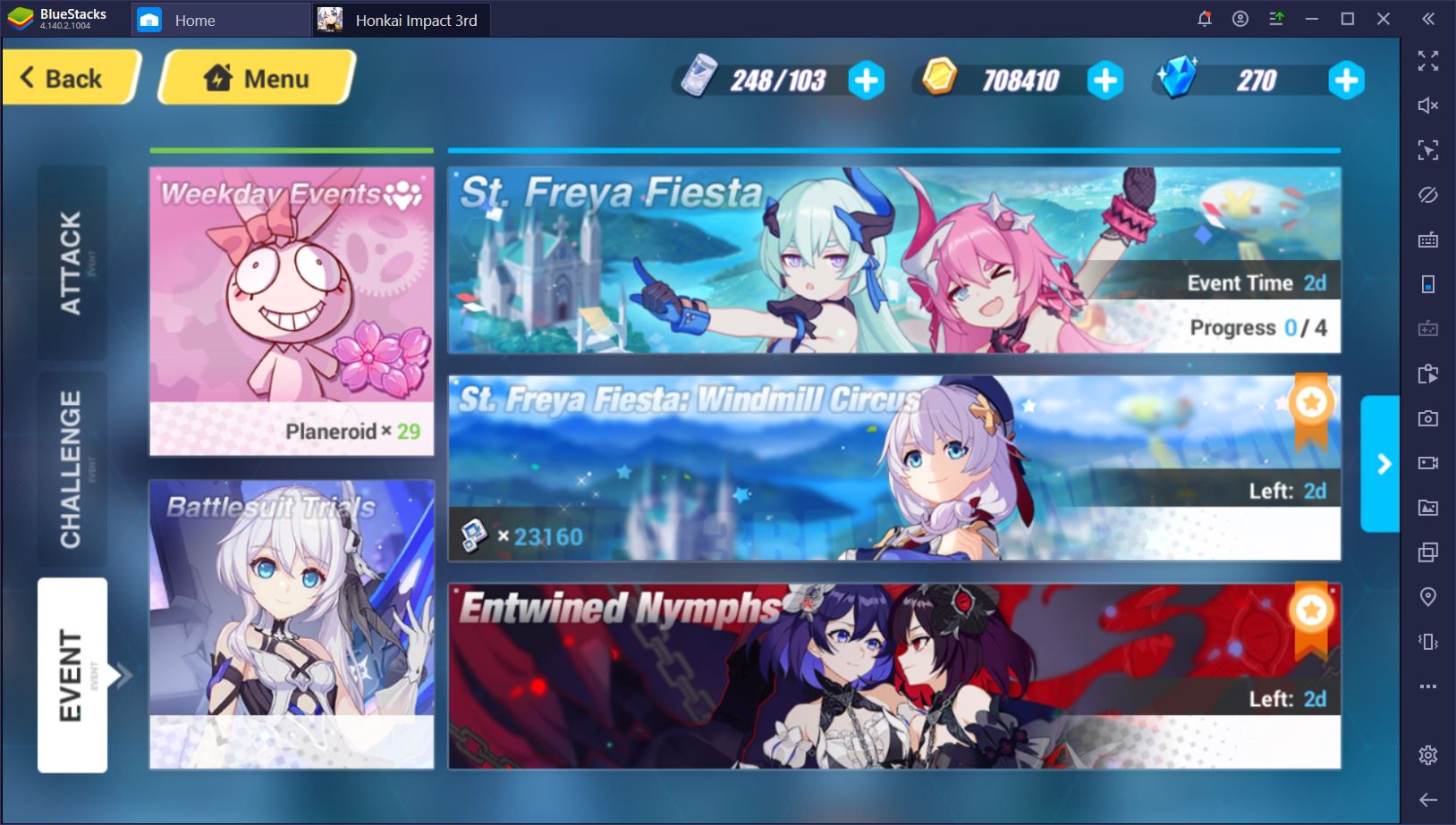 Honkai Impact 3rd on PC: How to Ace Weekday and Limited Events