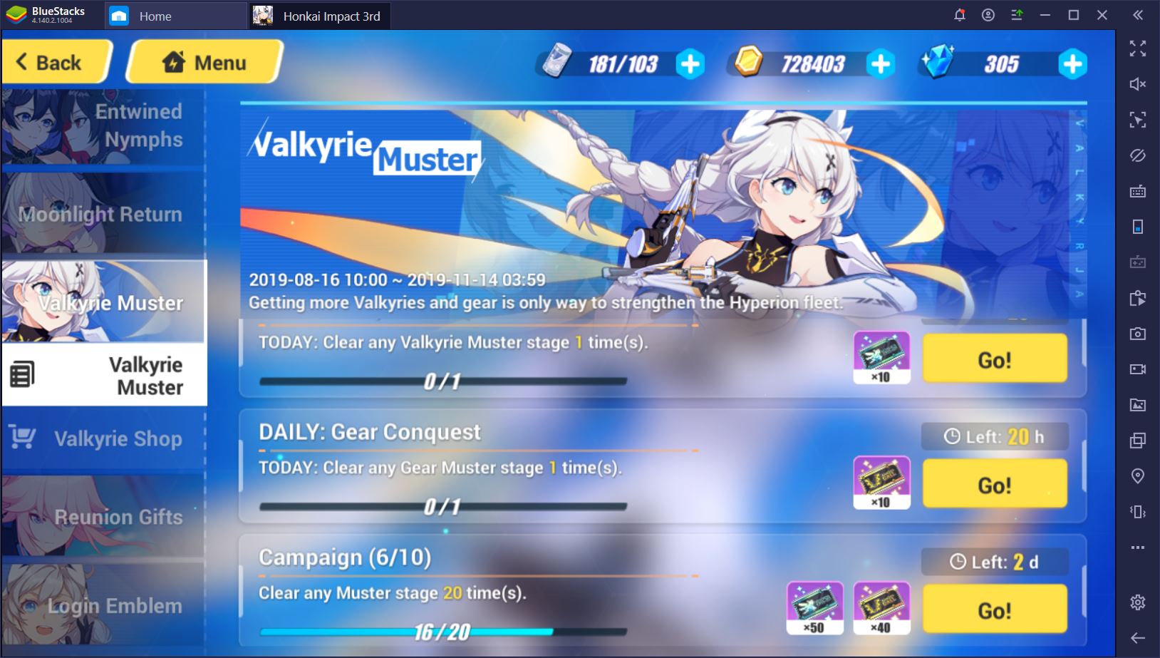 Honkai Impact 3rd on PC: How to Ace Weekday and Limited Events