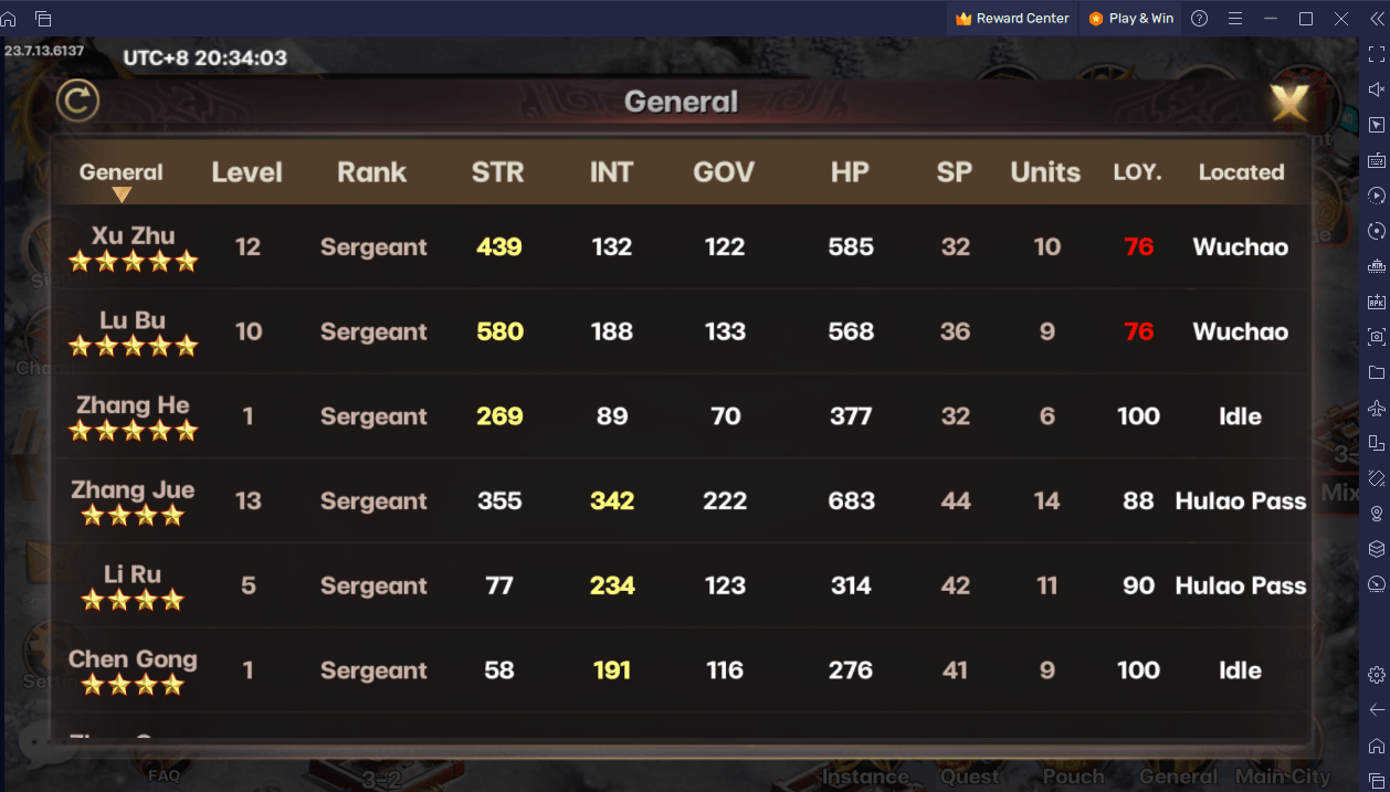 วิธีชนะการต่อสู้ใน Heroes Kingdom Samkok M