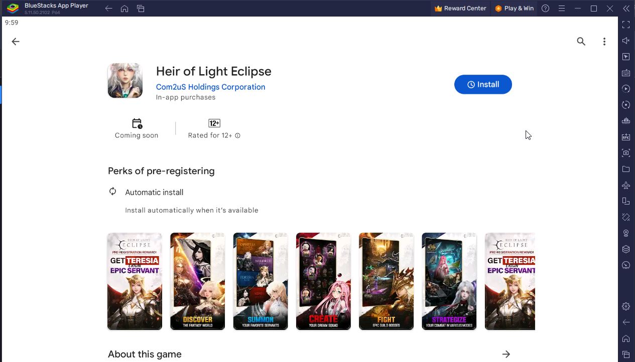 Heir of Light Eclipse Ora Disponibile per la Pre-registrazione