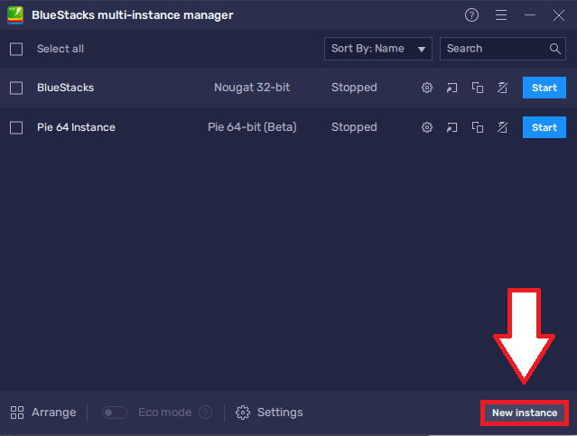 How to organize instances in the Multi-instance Manager on BlueStacks 5 –  BlueStacks Support