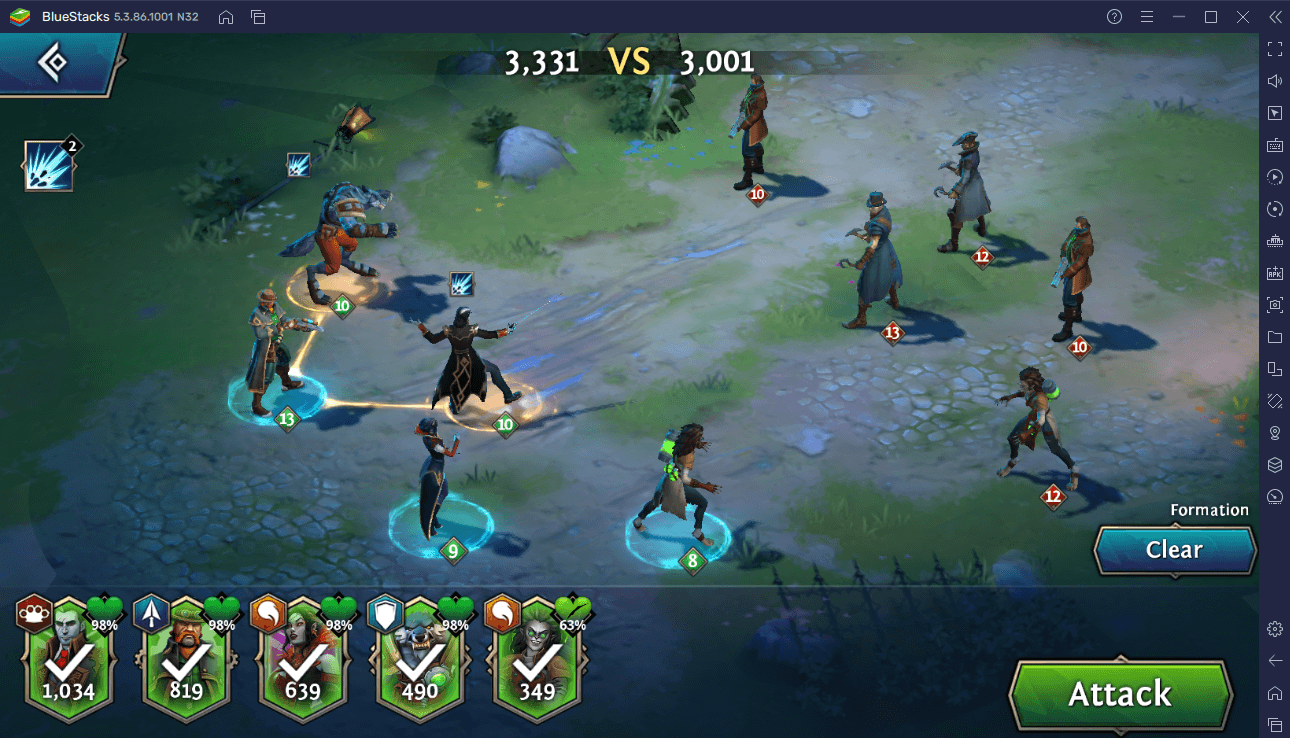 How to Play Heroes of the Dark on Your PC or Mac with BlueStacks